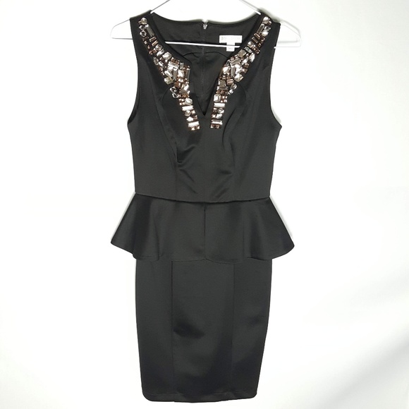 bisou bisou michele bohbot black dress Bisou Bisou | Dresses | Bisou Bisou By Michele Bohbot Black Jeweled Dress